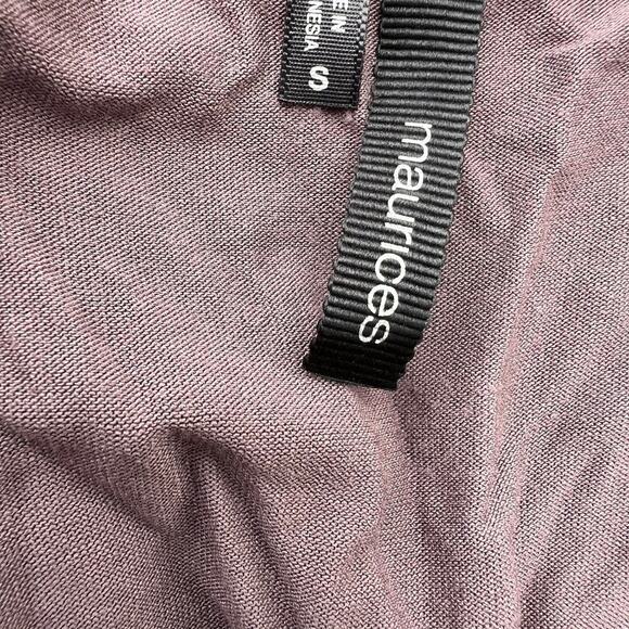 Maurices dusty mauve sequin shimmer, scoop neck tank top, women's size S - Picture 4 of 8